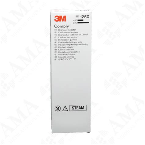 3m Steam Chemical Indicator Comply Strip