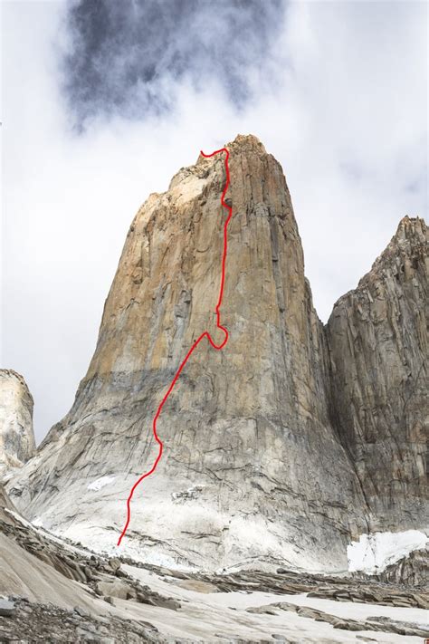 Famous Patagonia Climb Riders On The Storm Finally Free Climbed Climbing