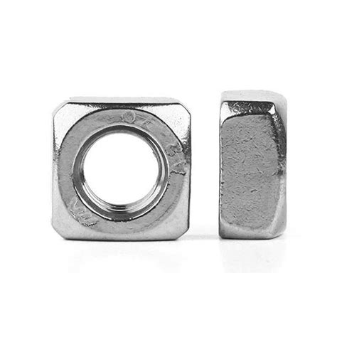 Square Nut Square Thin Nut With Chamfer DIN562 DIN557 Carbon Steel