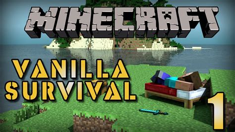 Minecraft 1 8 Lets Play Single Player Vanilla Survival Ep 1 The