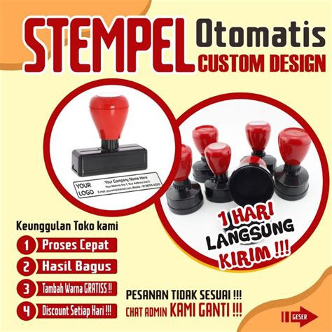 Jual Promo Stempel Flash Sehari Jadi Stempel Flash Murah Stempel