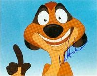 Nathan Lane autographed 8x10 Photo (Timon - Lion King)