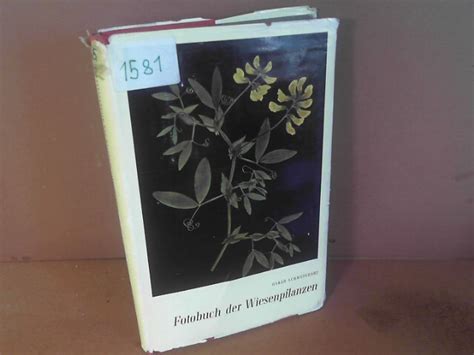 Fotobuch Der Wiesenpflanzen By Schweighart Oskar Auflage