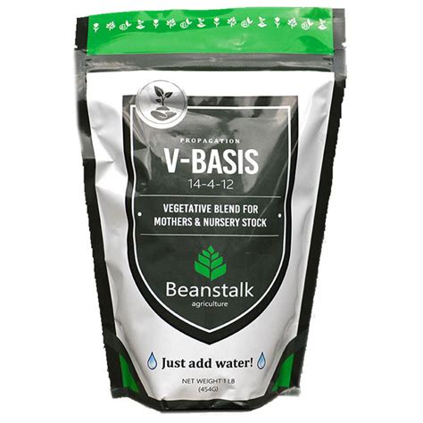 Beanstalk V Basis Controlled Release Vegetation Fertilizer 12 4 12 1 Lb Growth Enhancer Plant