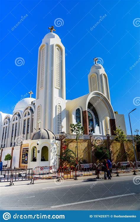 Iglesia Ortodoxa Copta En Hurghada Egipto Foto Editorial Imagen De