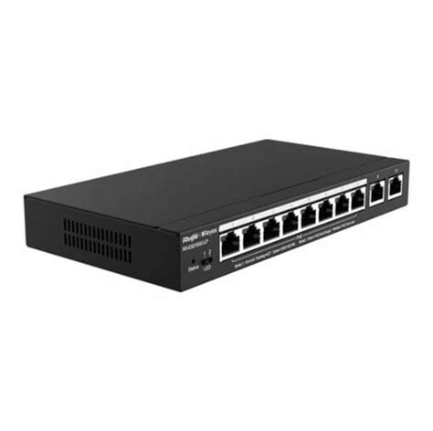 Ruijie RG-ES210GC-LP, 10-Port Gigabit Smart Cloud Managed PoE Switch ...