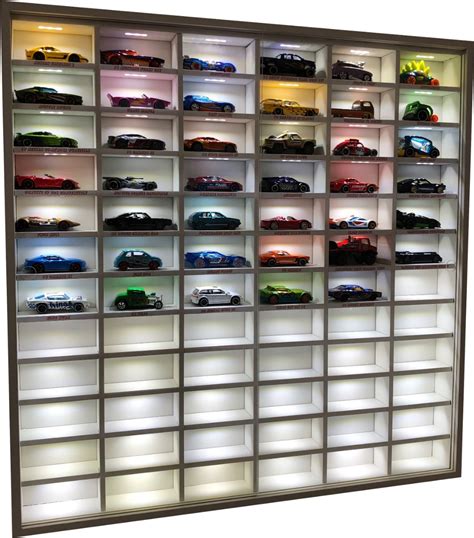 Estante Expositor Hot Wheels 72 Nichos Carrinhos Minis 1 64 R 399 50 Em Mercado Livre