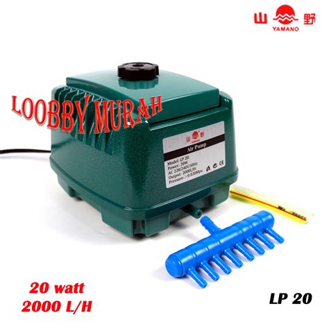 Jual Aerator Air Pump Blower Kolam Ikan Yamano Lp Lp W Low