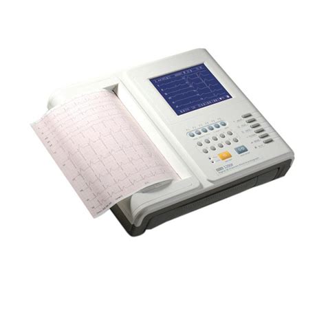 China Ce Certified Digital Channel Ecg Ekg Machine