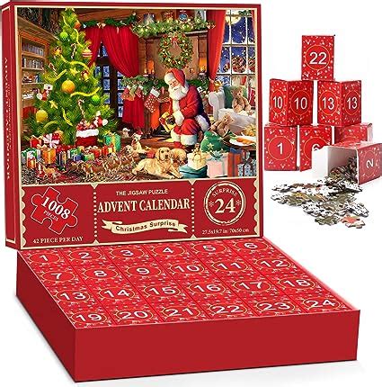 Amazon Jigsaw Puzzle Advent Calendar 2024 1008 Pieces Jigsaw