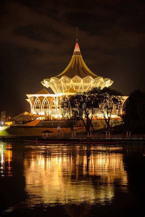 View of the Sarawak State Legislative Assembly Building Editorial Image ...