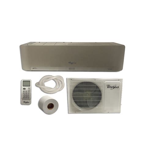 Minisplit Inverter Ton V Frio Calor Plata Blanco Whirlpool