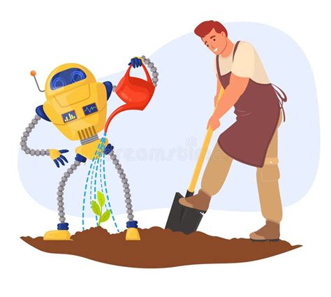 Robot Farmer Stock Illustrations 2 392 Robot Farmer Stock Illustrations Vectors And Clipart