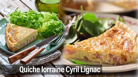 Recette De La Quiche Lorraine Cyril Lignac