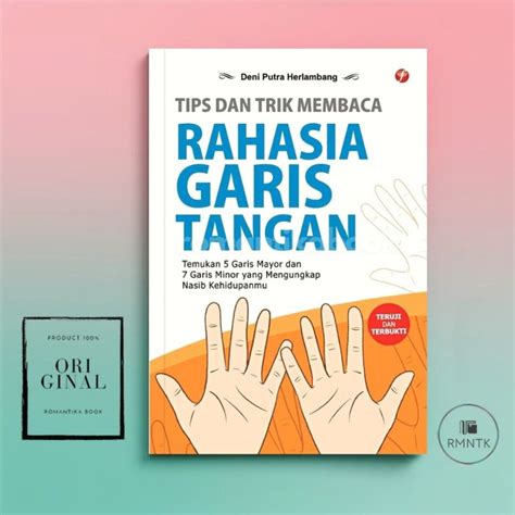 Jual Buku Tips Dan Trik Membaca Rahasia Garis Tangan Temukan Garis