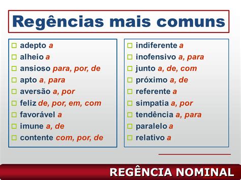 Regencia Verbal E Nominal Exercicios 8 Ano Com Gabarito