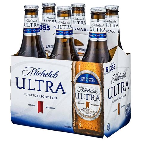 Cerveza Importada Michelob Ultra Botellas De Ml C U Walmart