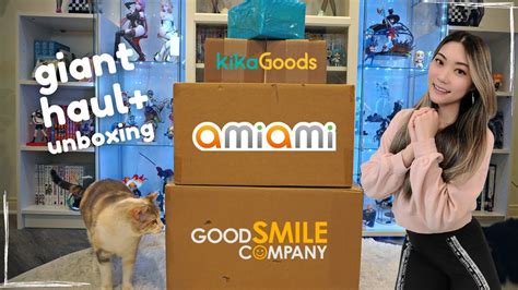 Kikagoods AmiAmi Good Smile Shop Giant Haul Unboxing YouTube