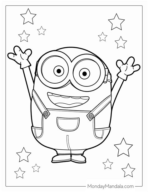 32 Minion Coloring Pages Free Pdf Printables Minion Coloring Pages Minions Coloring Pages