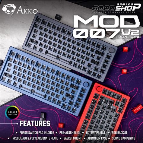 Jual Akko Mod V V Hot Swappable Mechanical Barebone Shopee Indonesia