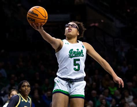 Guard Olivia Miles Guides Notre Dame Womens Basketball Out Of Shaky