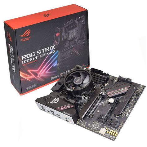 ASUS ROG Strix B550-F Gaming AMD ATX Gaming Motherboard, PCIe 4.0 ...