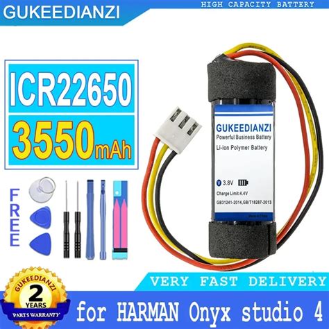 Bater A De Tel Fono M Vil ICR22650 De Repuesto 3550mAh Para HARMAN