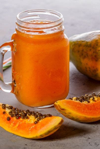 Jugo De Papaya Una Bebida Nutritiva Perfecta Para Complementar Tu