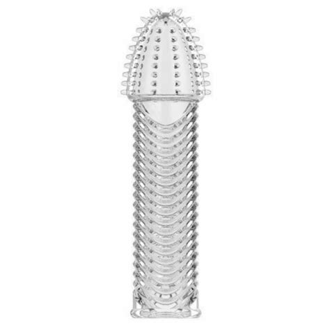 Extra Dotted Washable Reusable Silicon Crystal Condom For Men D