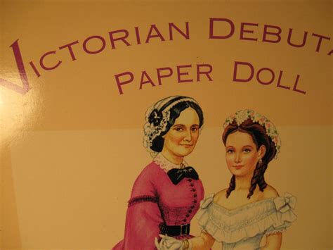 Victorian Debutante Paper Doll Book 1997 Dover Uncut Brenda Mattox