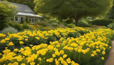 Brighten Gardens with Yellow Flower Ground Cover