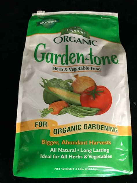 Espoma Organic Garden-Tone 4lb - Chuck Hafner's Farmers Market & Garden ...