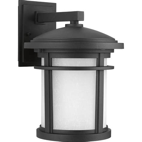 Progress Lighting Wish Collection Light Outdoor Inch Textured Black