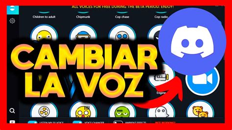 Como Cambiar La Voz En Discord Youtube