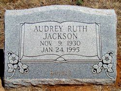 Audrey Ruth Schultz Jackson 1930 1995 Mémorial Find a Grave