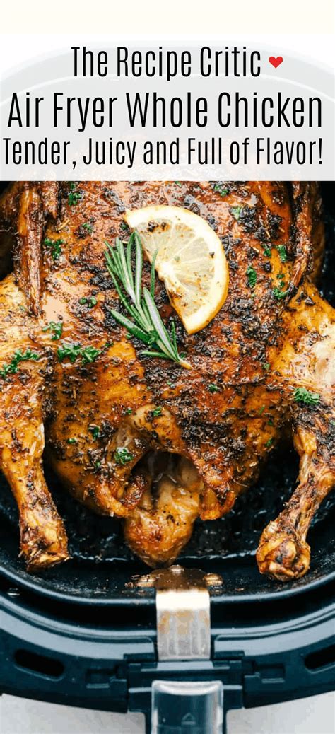 The Best Air Fryer Whole Chicken Recipe Ocean