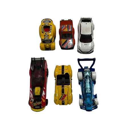 Brinquedo Kit 6 Carrinhos Hot Wheels Babylooks