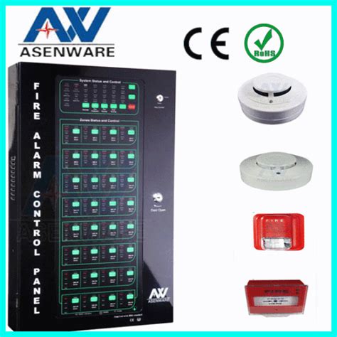 China Asenware Conventional 16 Zone Fire Alarm Control Panel China Conventional Fire Alarm