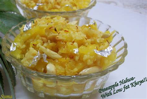 Cakes And More Pineapple Halwa With Low Fat Khoya