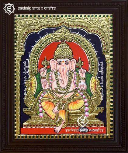 Vinayagar Tanjore Painting At Rs Tanjore Paintings Id