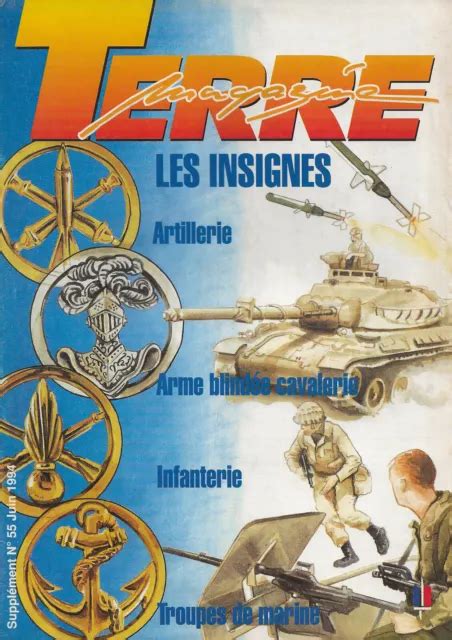 Terre Magazine Num Ro Sp Cial Insignes Abc Infanterie Tdm Colo