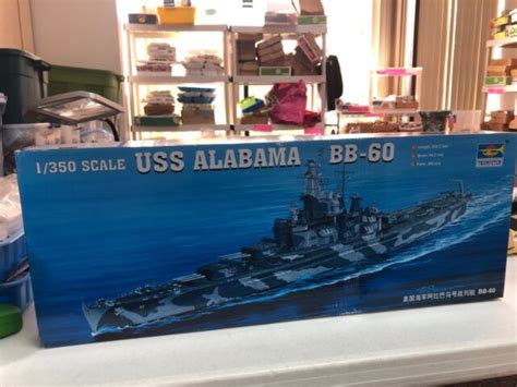 Trumpeter Models 5307 1350 Uss Alabama Bb60 Battleship For Sale Online