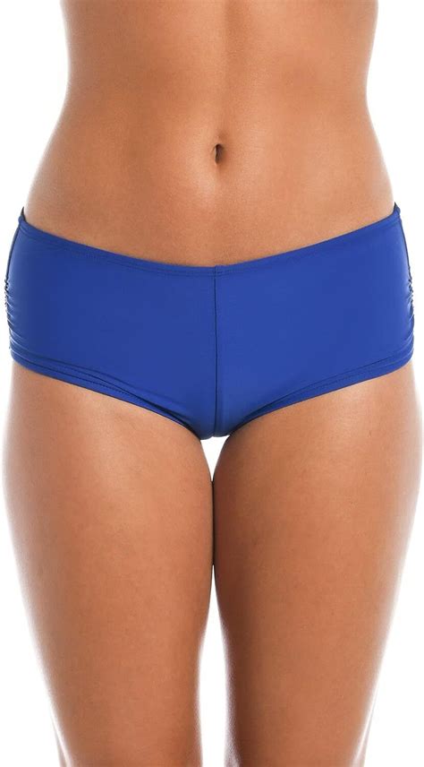 Hobie Women S Standard Solid Hot Pant Bikini Swimsuit Bottom Ebay