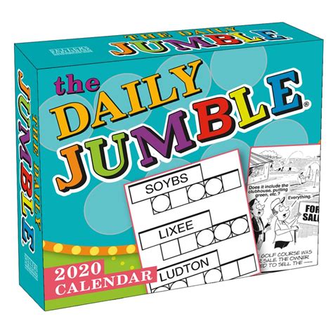 The Daily Jumble 2020 Boxed Daily Calendar | Shop the Baltimore Sun ...