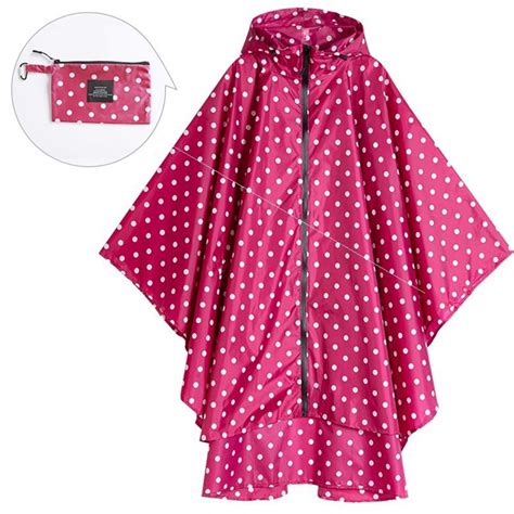 Promotional Rain Poncho Jacket Coat Hooded Personalized With Your