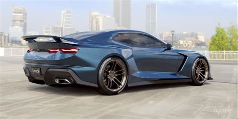 2025 Chevrolet Camaro Rendering Proposes S650 Ford Mustang Rival With ...