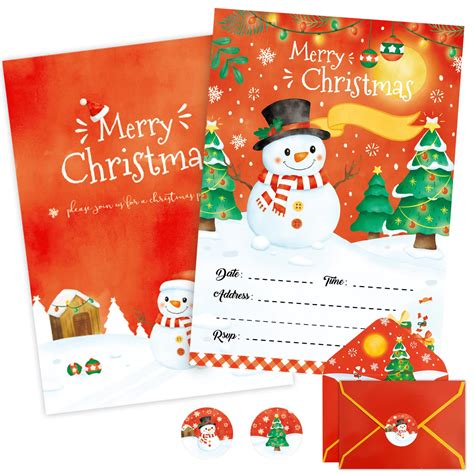 Christmas Party Invitation Template