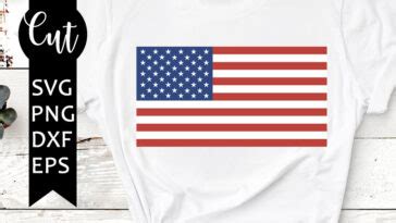 american flag cricut cut file – freesvgplanet