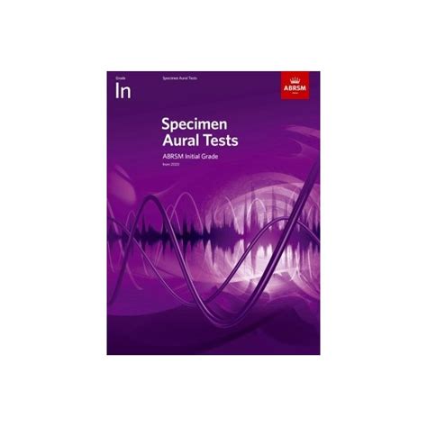 Abrsm Specimen Aural Tests Initial Grade