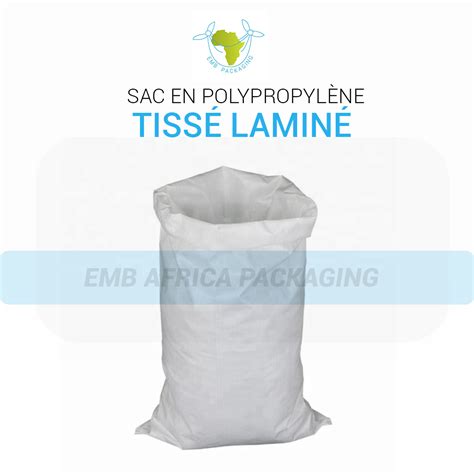 Sacs En Polypropyl Ne Tiss Lamin Dakar S N Gal